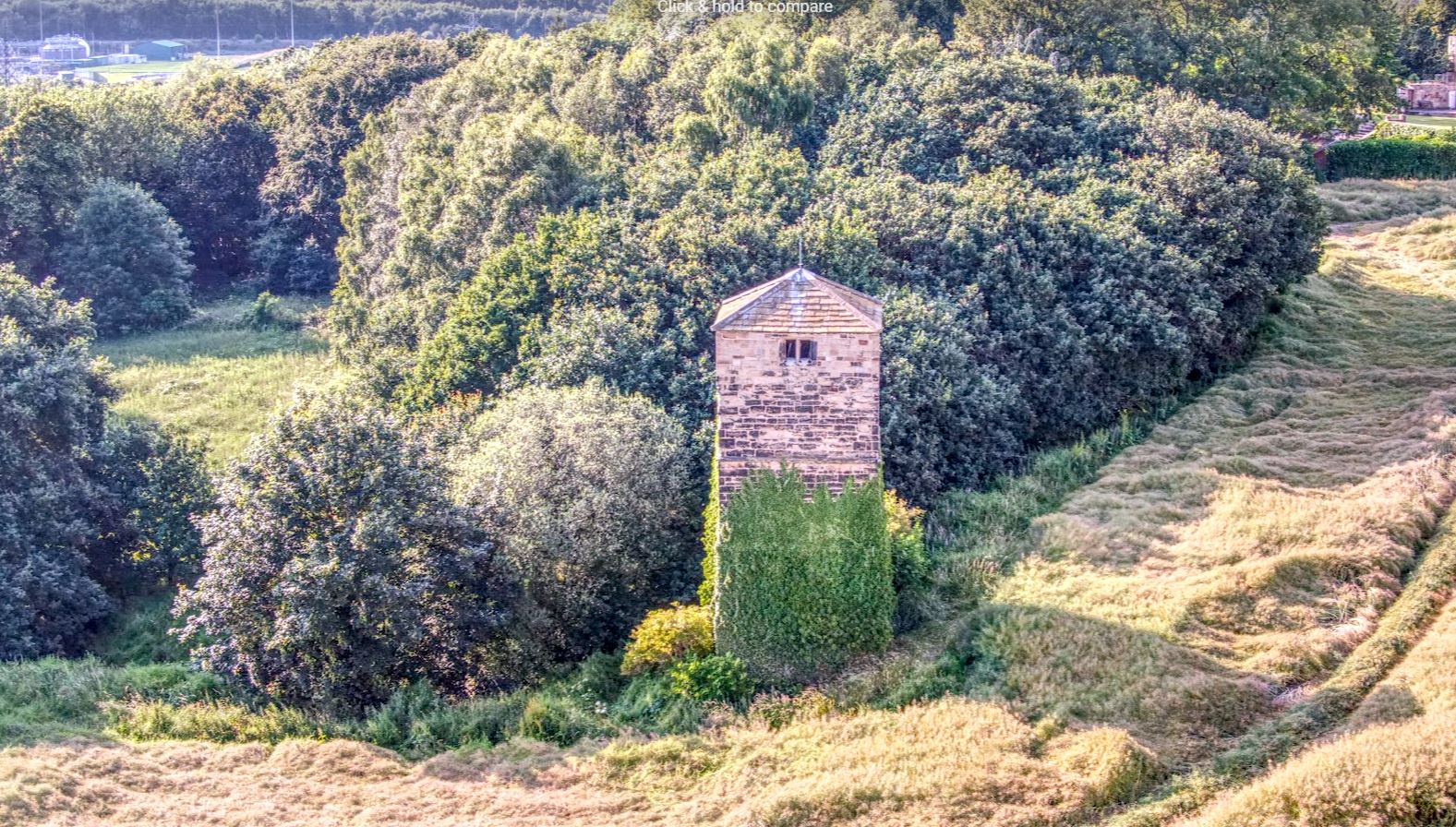 Lady Bolles Water tower by drone