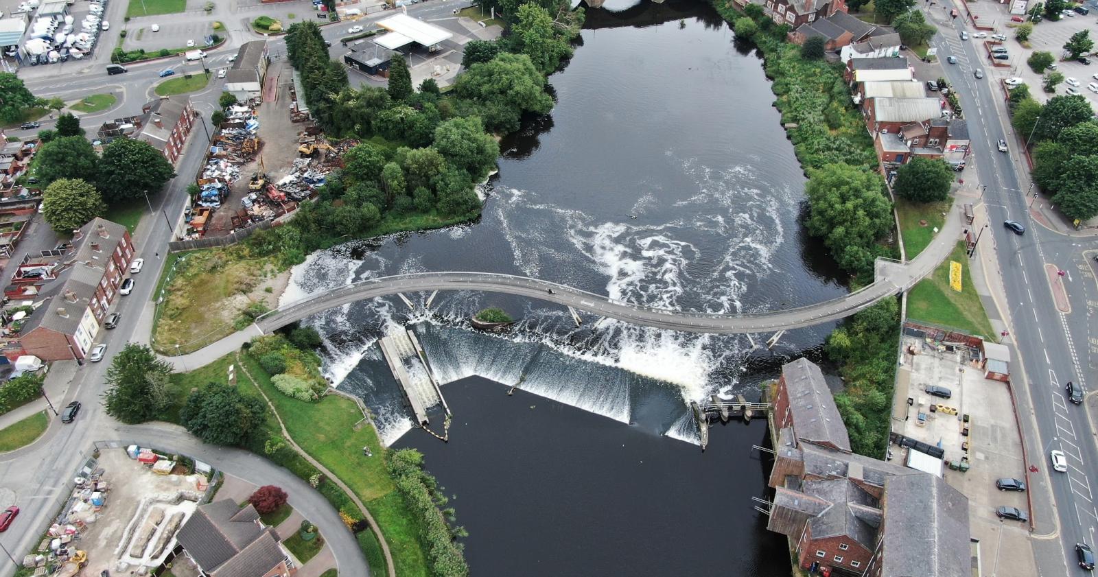 Castleford Millenium bridge