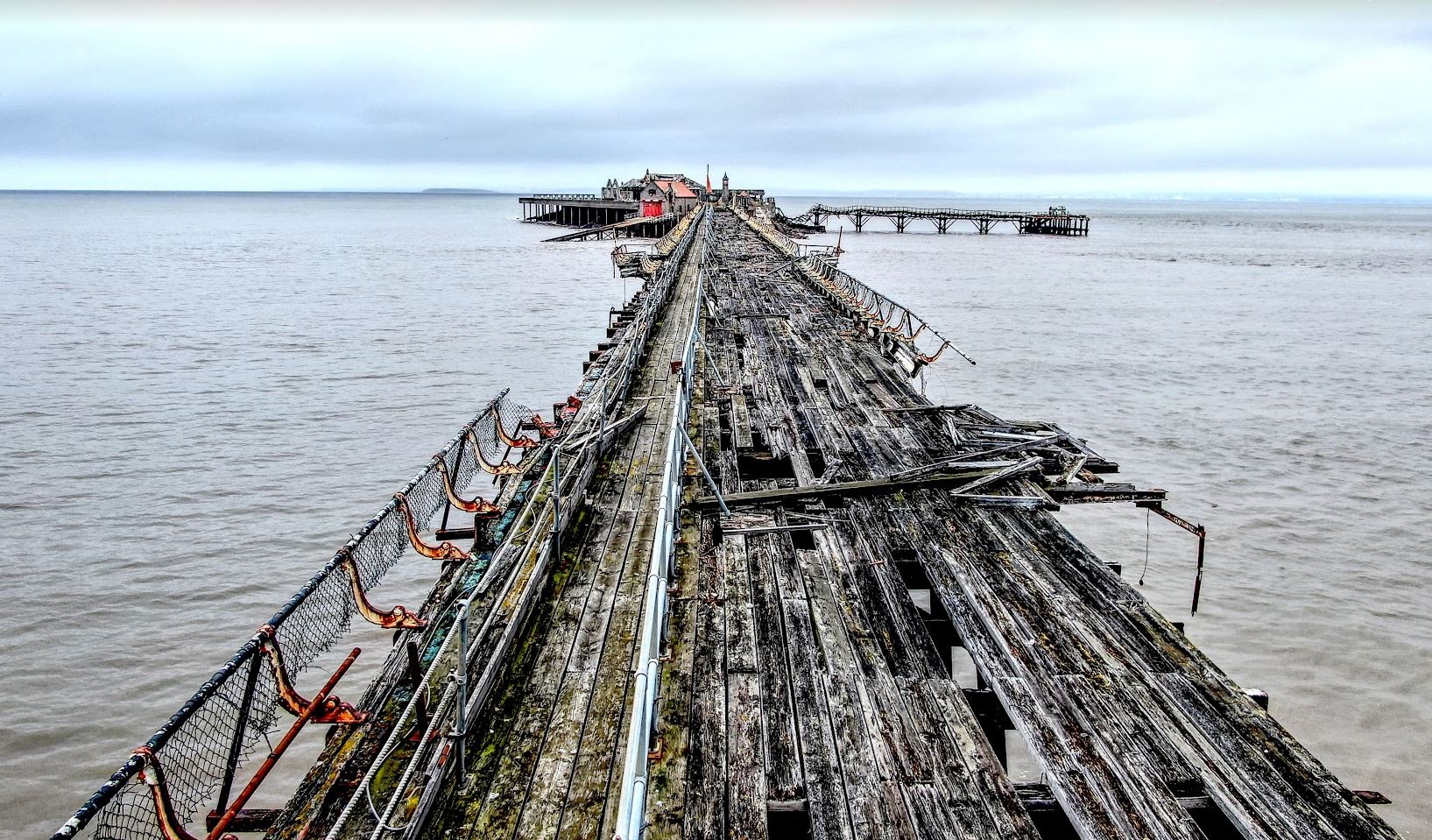 Birnbeck Pier - Too much HDR?